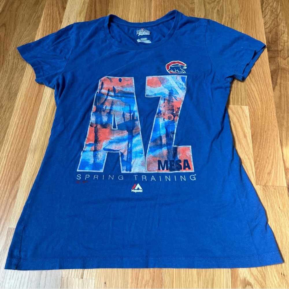 Majestic Blue Graphic Short Sleeve Tee
